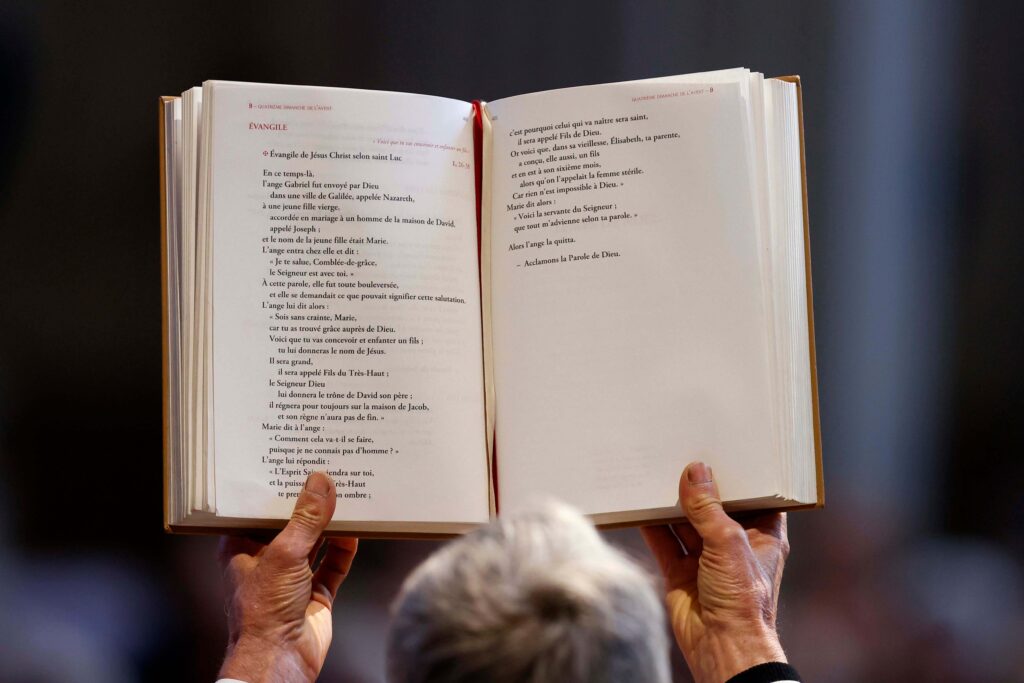 liturgie de la parole - écriture- livre
